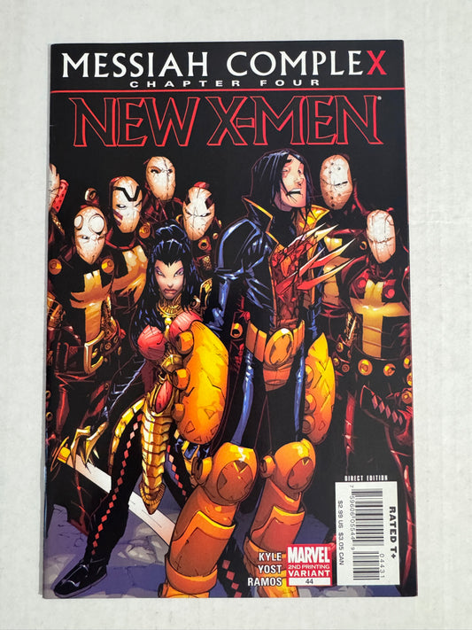 NEW X-MEN #44 Vol 2 NM- 2nd Print Variant