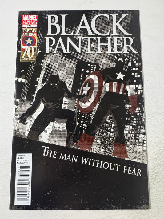 BLACK PANTHER The Man Without Fear #516 NM- 1:15 David Aja Variant