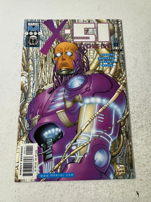 X-51 MACHINE MAN #1 NM Joe Quesada Cover