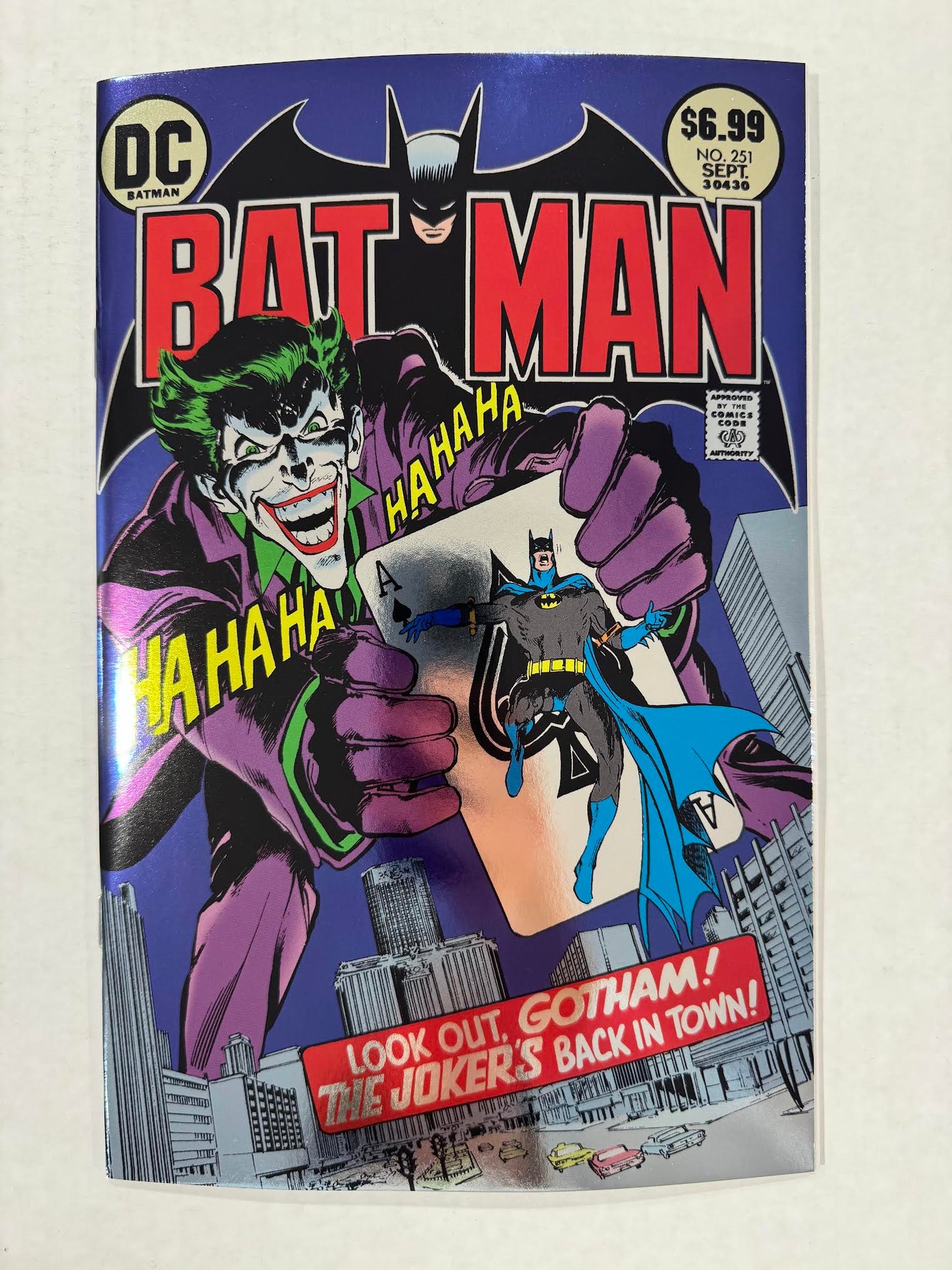 BATMAN #251 NM Facsimile Edition 2026 Foil Variant