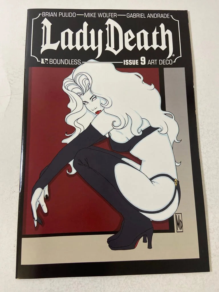 LADY DEATH #9 NM Art Deco Variant