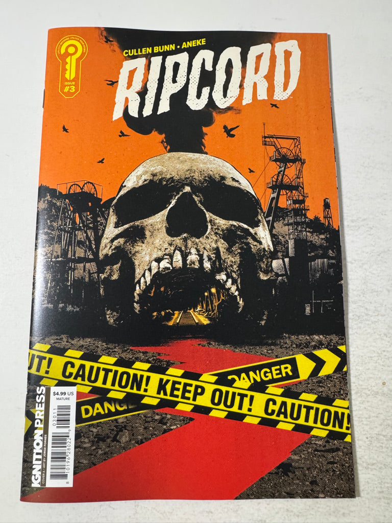 RIPCORD #3 NM Jorge Fornes Cover