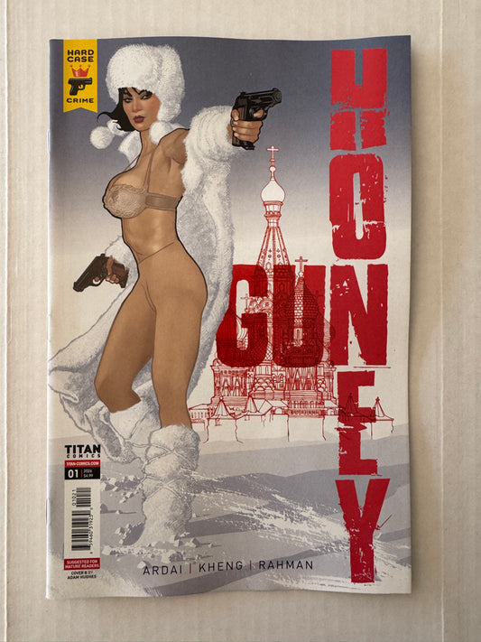 GUN HONEY Doubles Down #1 NM Adam Hughes VARIANT