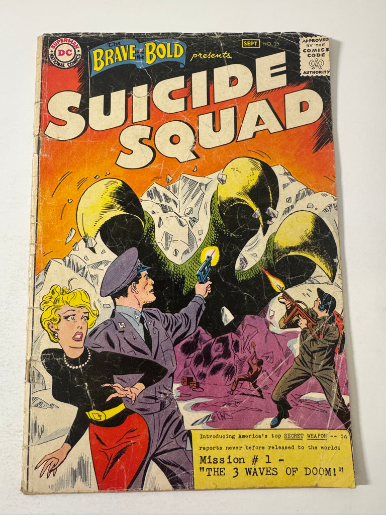 BRAVE & THE BOLD #25 FR/GD 1ST APPEARANCE