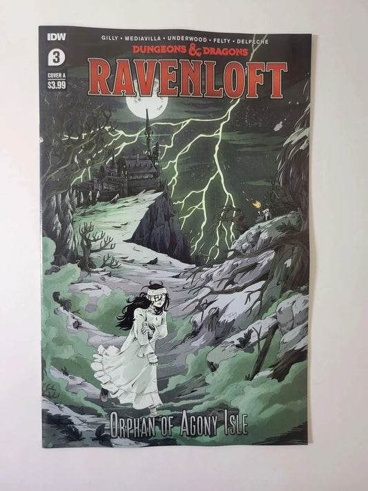 DUNGEONS & DRAGONS RAVENLOFT Orphan of Agony Isle #3 NM