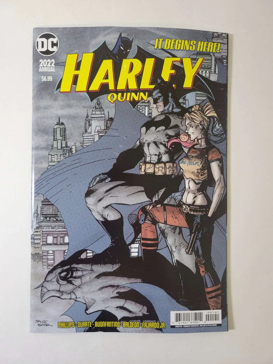HARLEY QUINN ANNUAL 2022 NM Ryan Sook Homage Variant