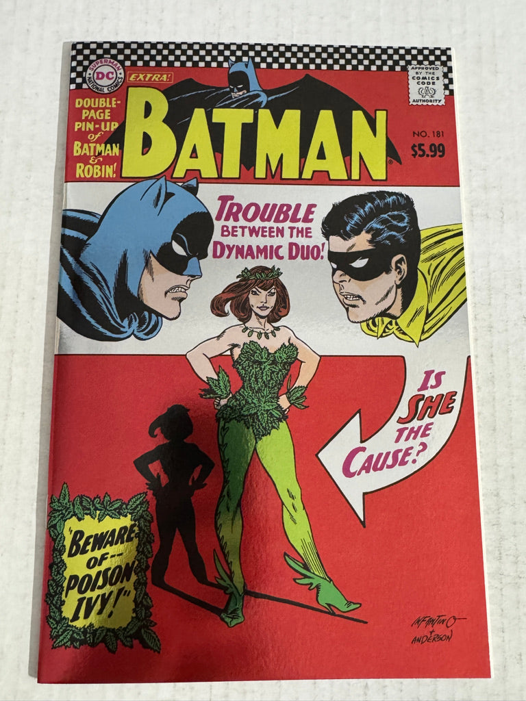 BATMAN #181 NM Foil Facsimile Variant