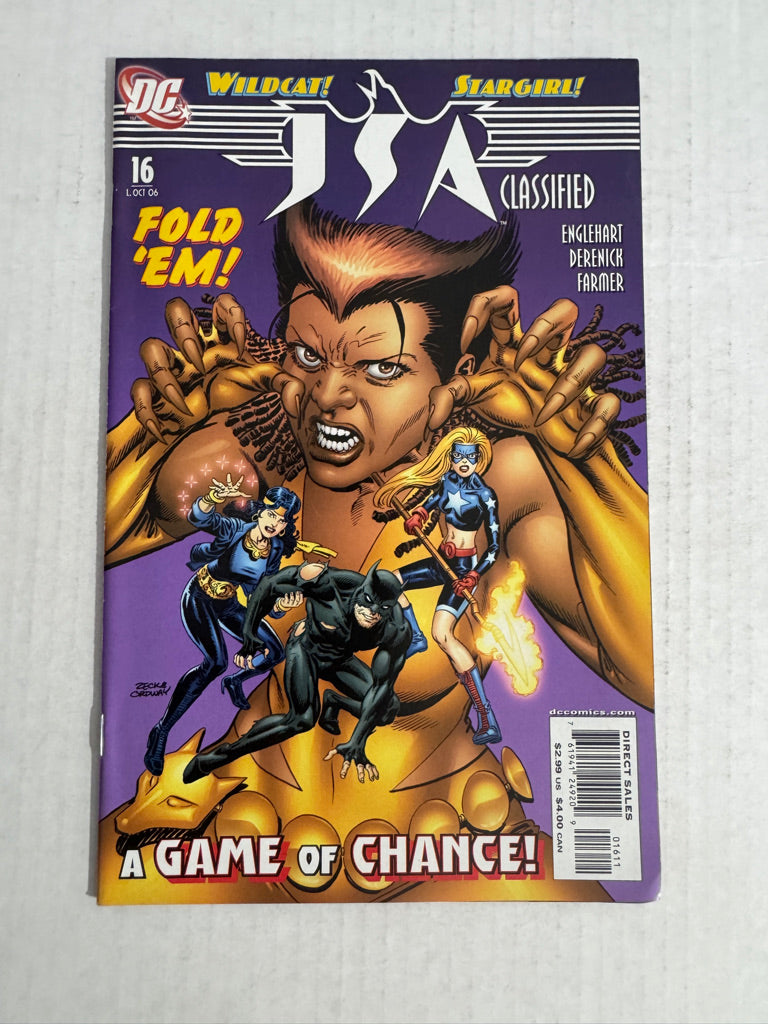JSA CLASSIFIED #16 NM- Mike Zeck Cover