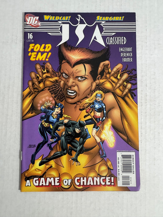JSA CLASSIFIED #16 NM- Mike Zeck Cover