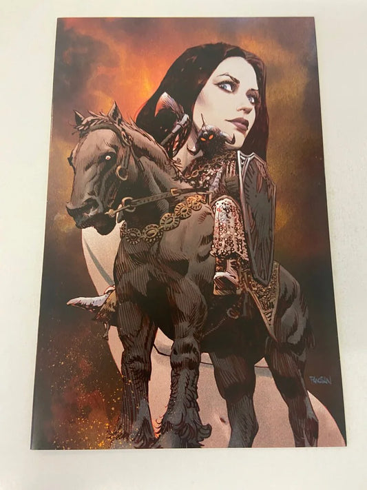 FRANK FRAZETTA'S DEATH DEALER #1 NM 1:20 Virgin Dan Panosian Variant (Opus)