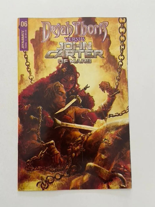 DEJAH THORIS VERSUS JOHN CARTER OF MARS #6 NM Fiumara Variant