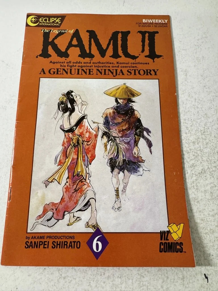 THE LEGEND OF KAMUI #6 VF-