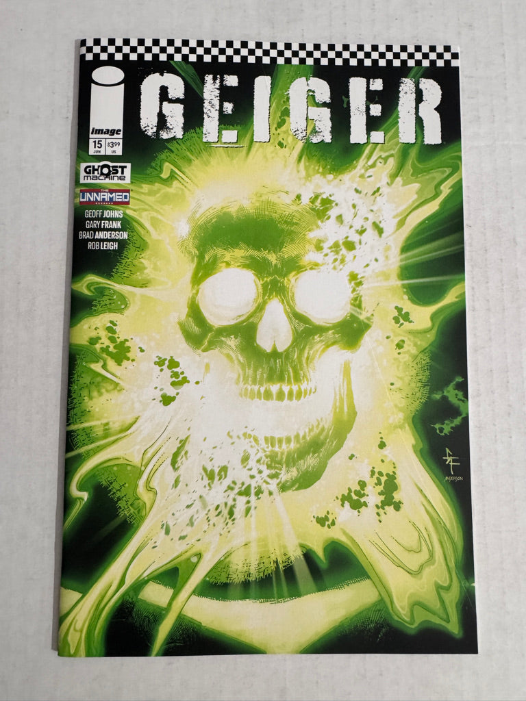 GEIGER #15 Vol 2 NM Gary Frank Cover