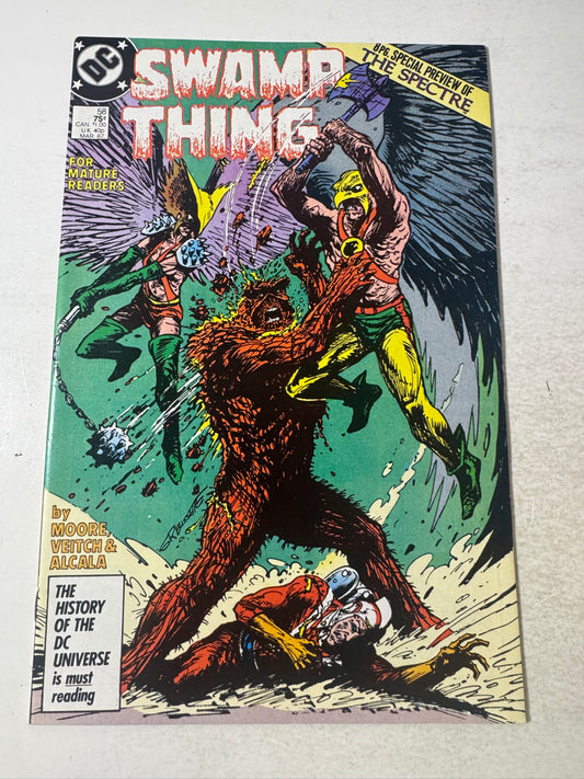 SWAMP THING #58 Vol 2 VF+