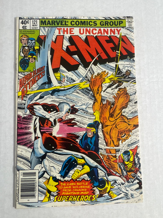 UNCANNY X-MEN #121 VF NEWSSTAND 1ST APPEARANCE