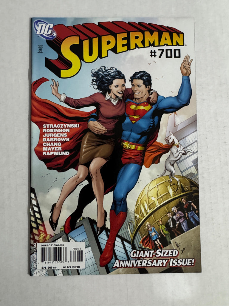 SUPERMAN #700 NM- Gary Frank Cover