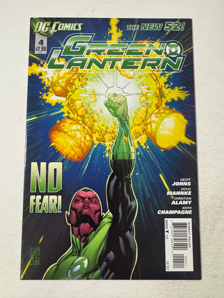 GREEN LANTERN #4 Vol 5 NM