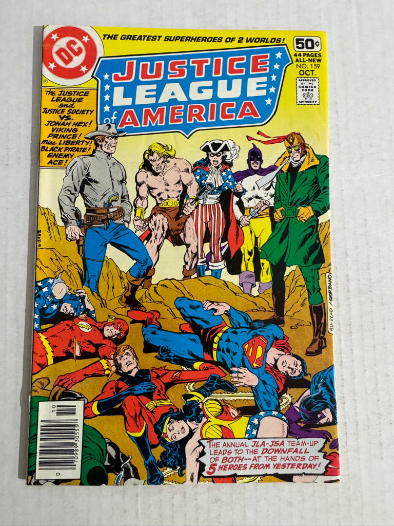 JUSTICE LEAGUE OF AMERICA #159 FN/VF