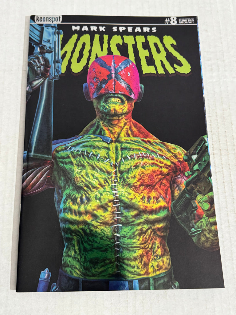 MARK SPEARS MONSTERS #8 NM A36 Foil Variant