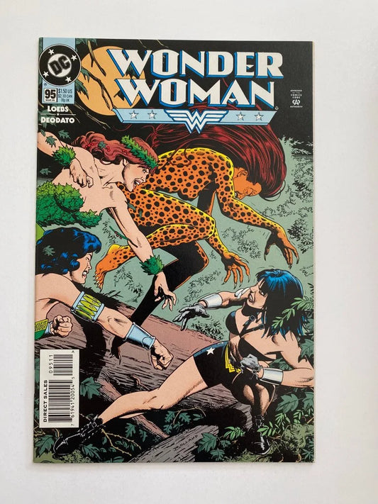 WONDER WOMAN #95 Vol 2 NM- Brian Bolland Cover