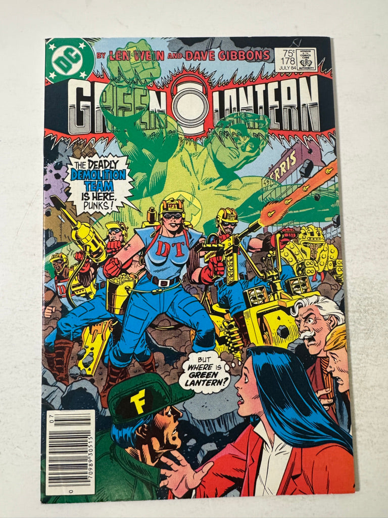 GREEN LANTERN #178 VF- NEWSSTAND