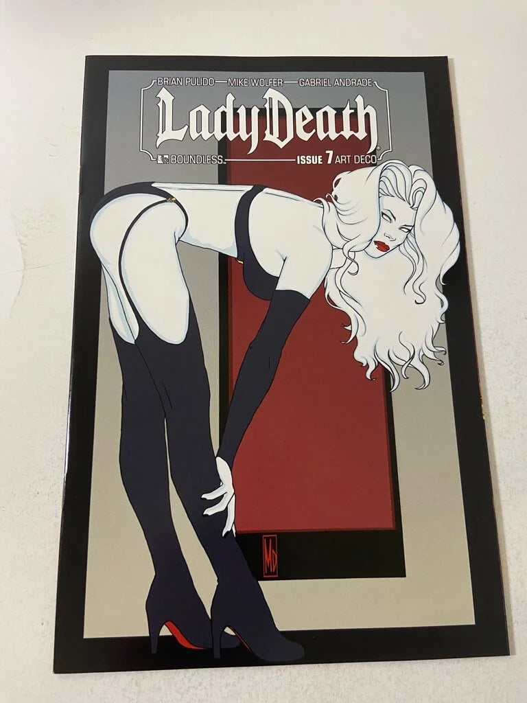 LADY DEATH #7 NM Art Deco Variant