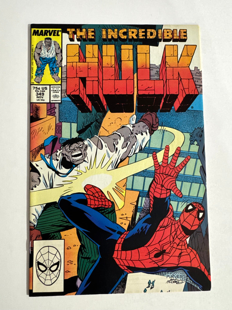 INCREDIBLE HULK #349 NM