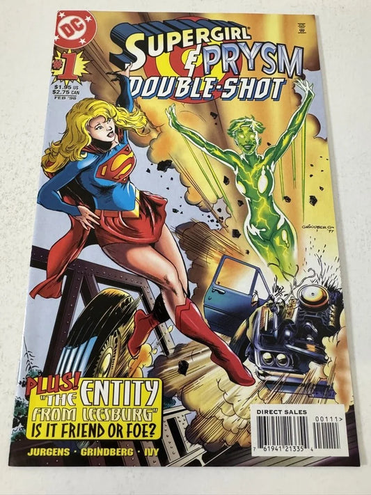 SUPERGIRL & PRYSM DOUBLE-SHOT #1 NM
