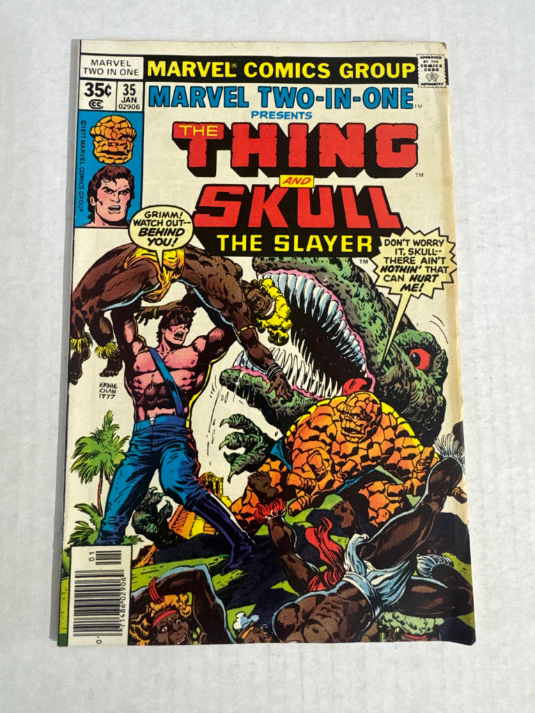 MARVEL TWO-IN-ONE #35 VG+