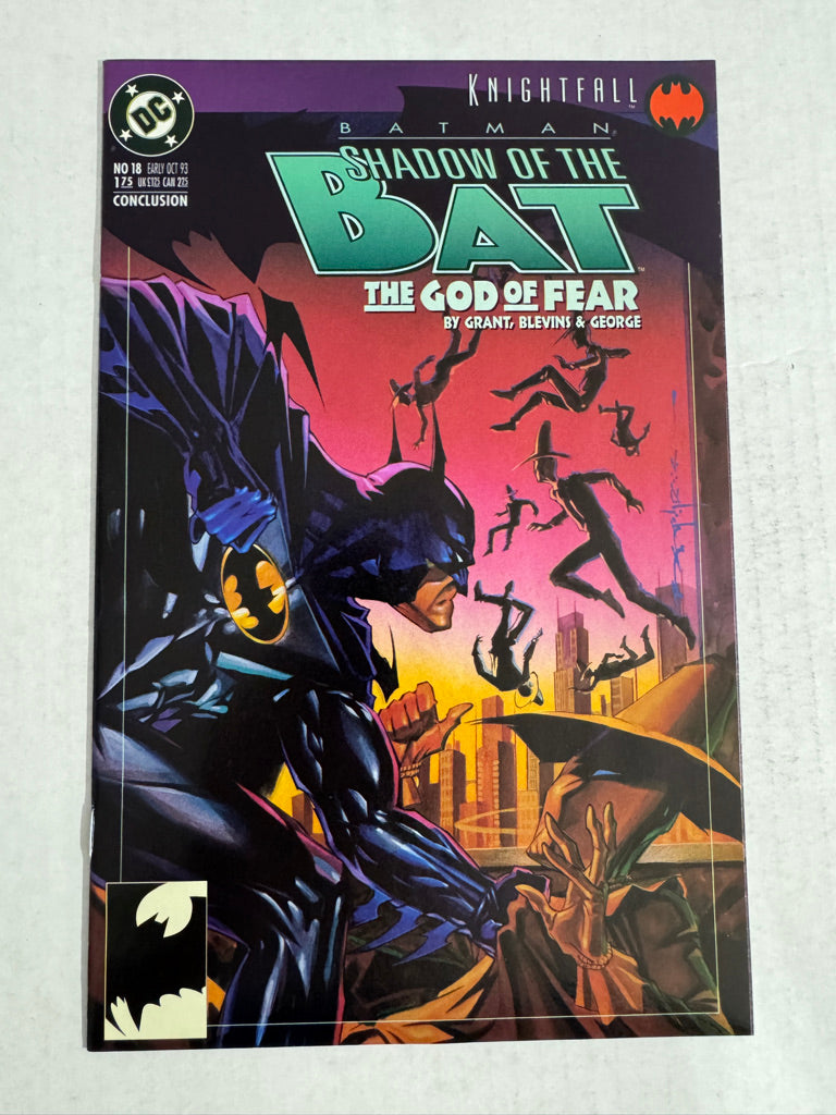 BATMAN SHADOW OF THE BAT #18 NM Brian Stelfreeze Cover