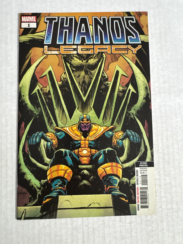 THANOS LEGACY #1 NM- 2nd Print Variant