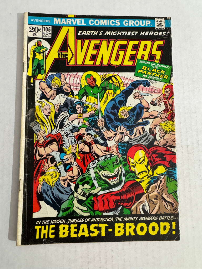 AVENGERS #105 GD+