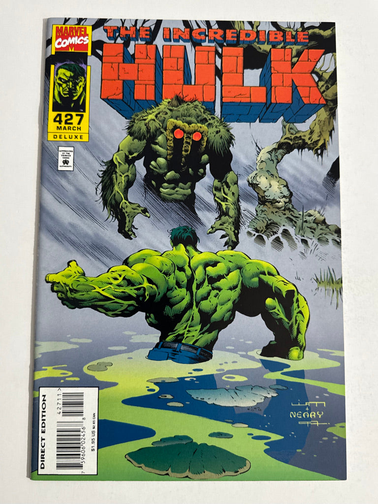 INCREDIBLE HULK #427  Liam Sharp Cover