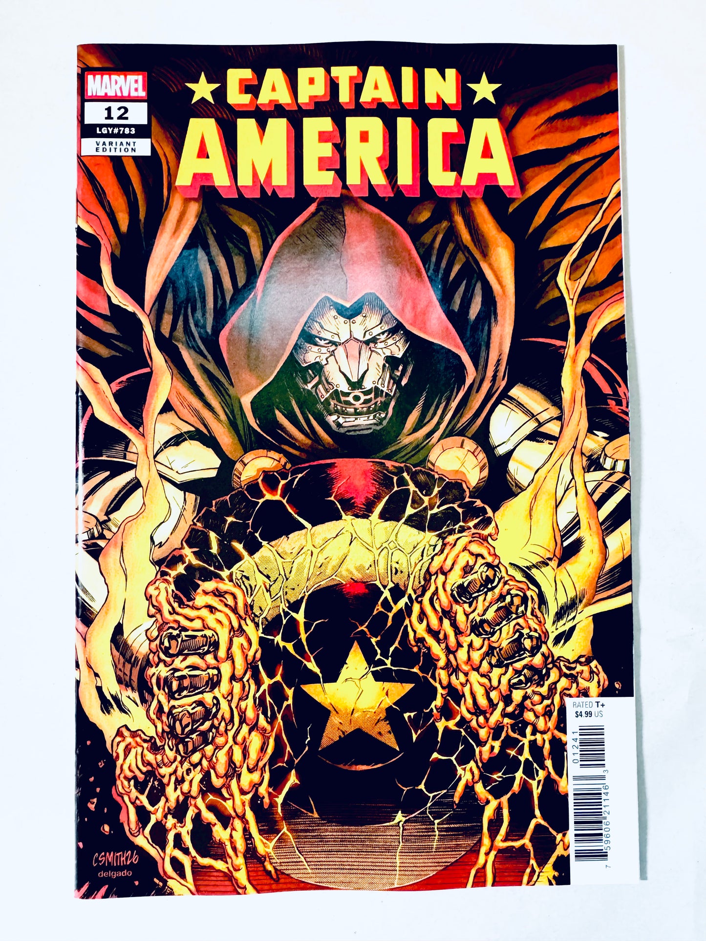 CAPTAIN AMERICA #12 NM Cory Smith Variant