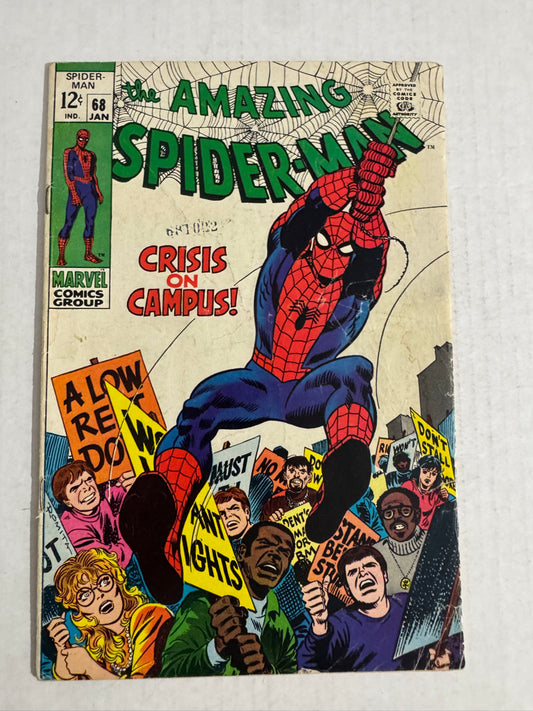 AMAZING SPIDER-MAN #68 VG