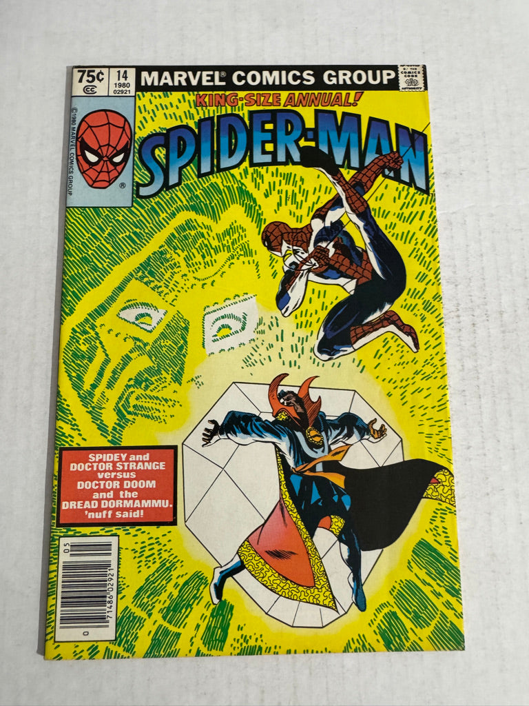 AMAZING SPIDER-MAN ANNUAL #14 VF+ Frank Miller Cover