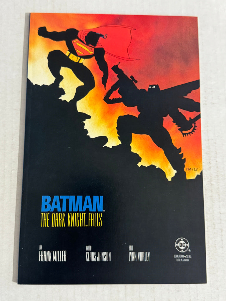 BATMAN THE DARK KNIGHT RETURNS #4 NM Frank Miler Cover