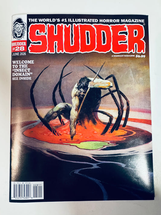 SHUDDER #28 NM Frank Frazetta Cover