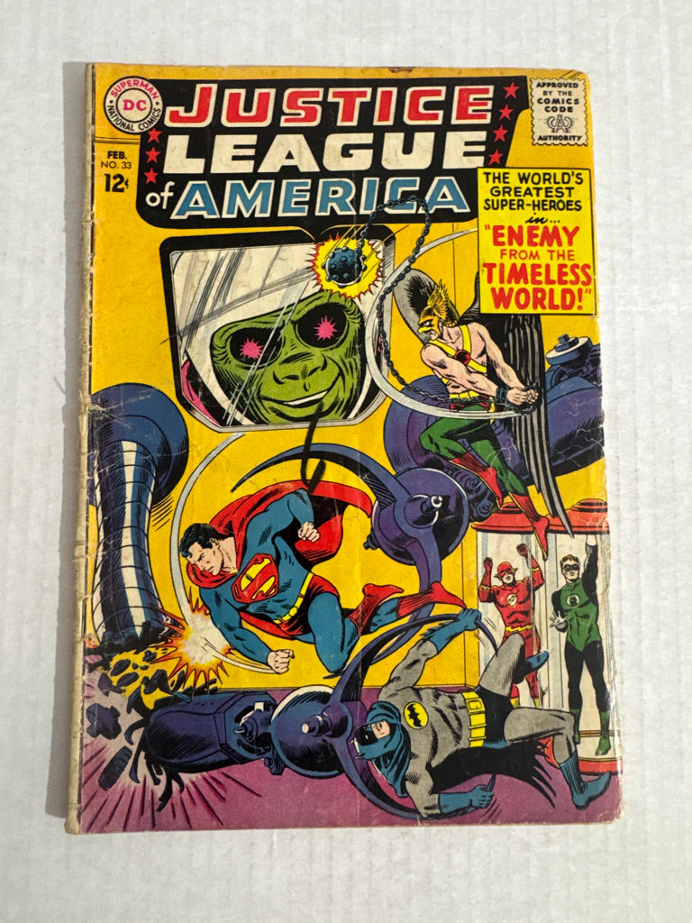 JUSTICE LEAGUE OF AMERICA #33 GD