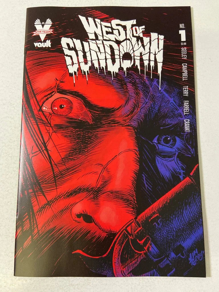 WEST OF SUNDOWN #1 NM Jim Terry B Variant