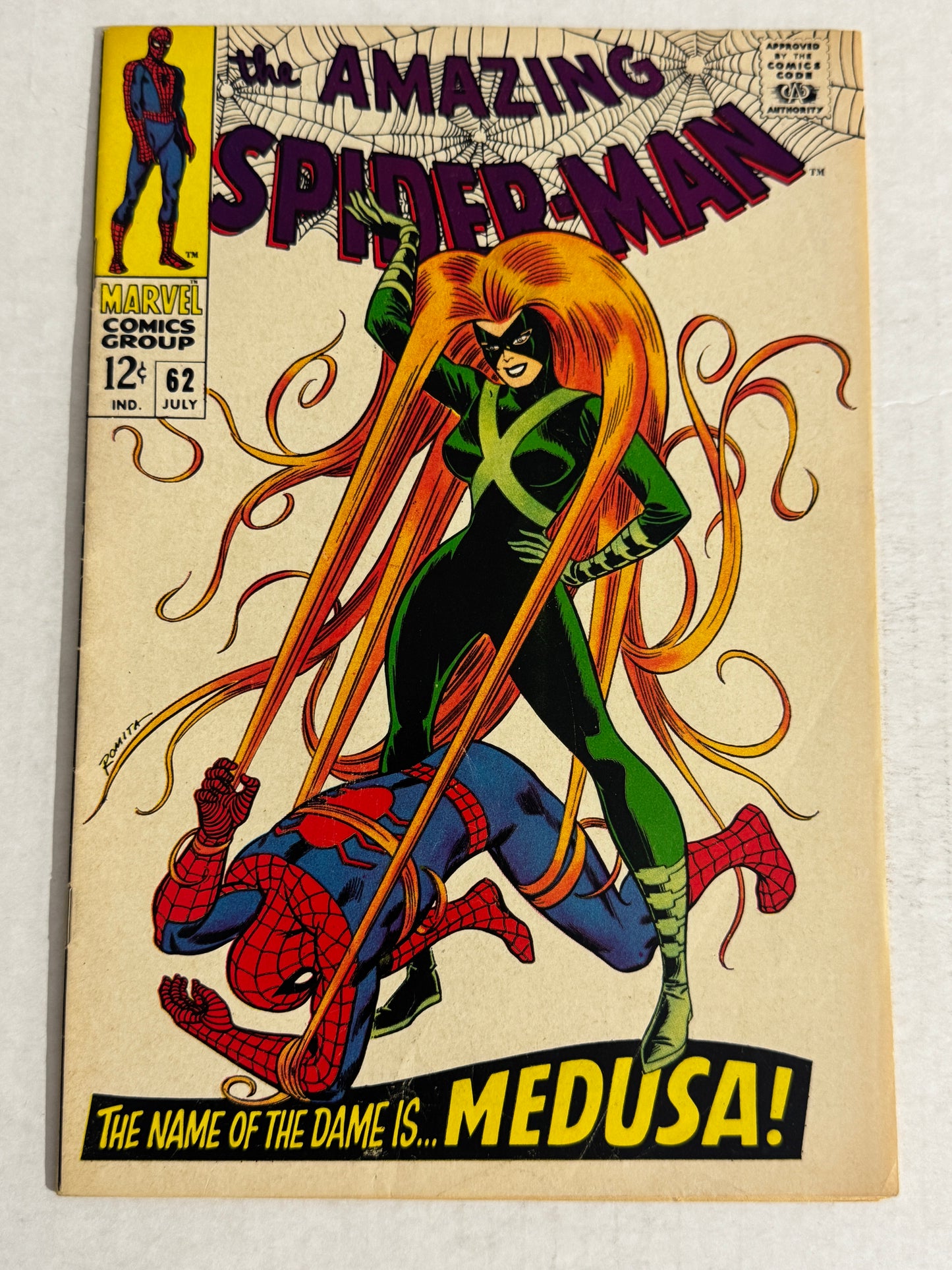 AMAZING SPIDER-MAN #62 FN/VF