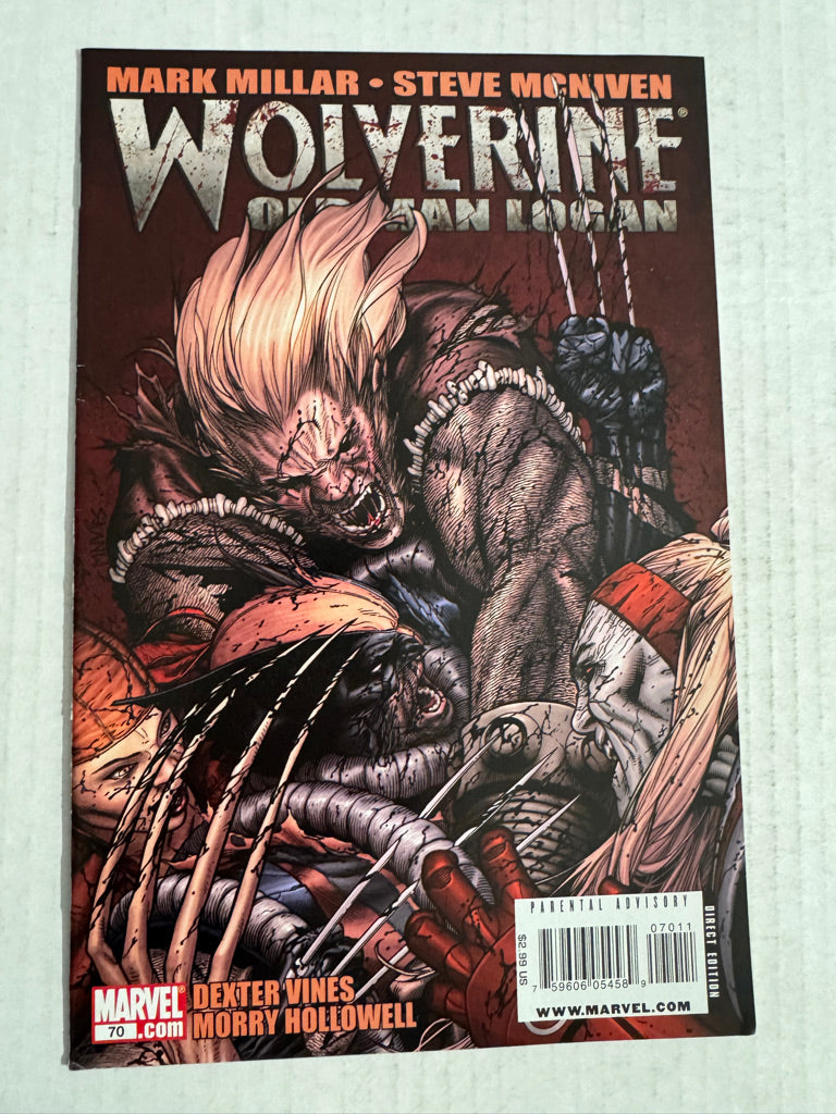 WOLVERINE #70 Vol 2 VF- Steve McNiven Cover