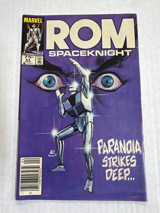 ROM #53 FN/VF CANADIAN PRICE VARIANT Bill Sienkiewicz Cover