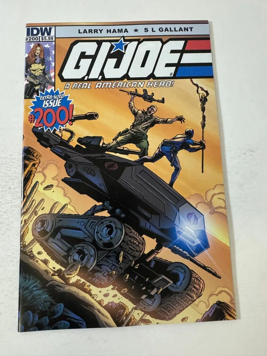 GI JOE A Real American Hero #200 NM-
