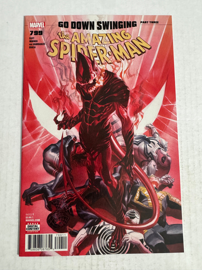 AMAZING SPIDER-MAN #799 NM Alex Ross Cover
