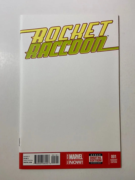 ROCKET RACCOON #1 NM  Blank Variant