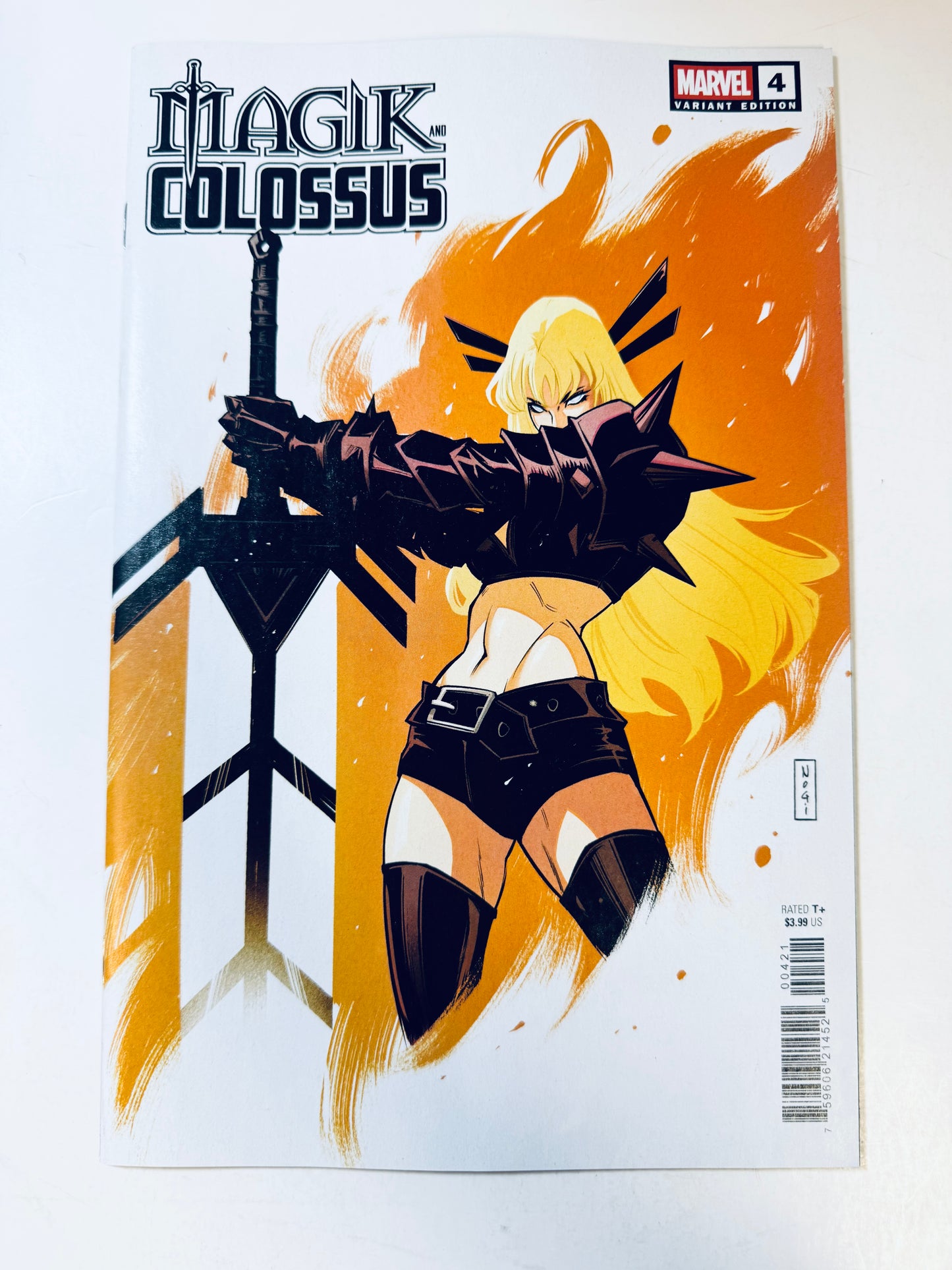 MAGIK AND COLOSSUS #4 NM Nogi San Variant