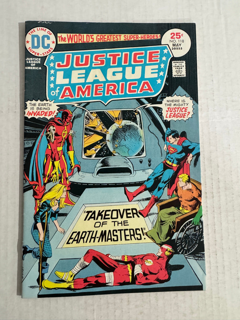 JUSTICE LEAGUE OF AMERICA #118 FN/VF