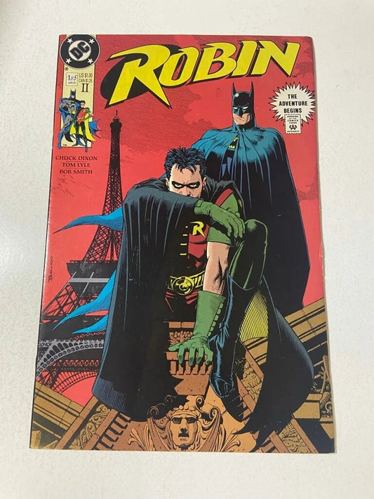 ROBIN #1 VF+ 2nd Print Brian Bolland Variant