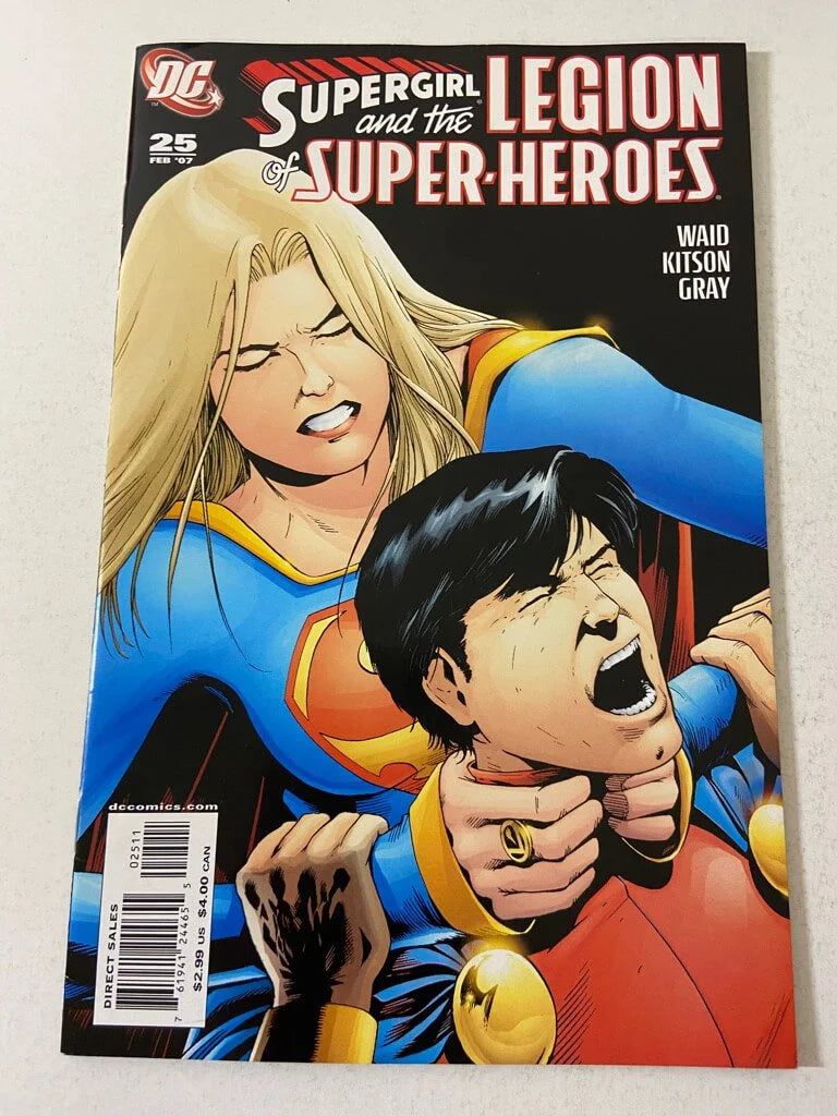 SUPERGIRL AND THE LEGION OF SUPER-HEROES #25 VF/NM